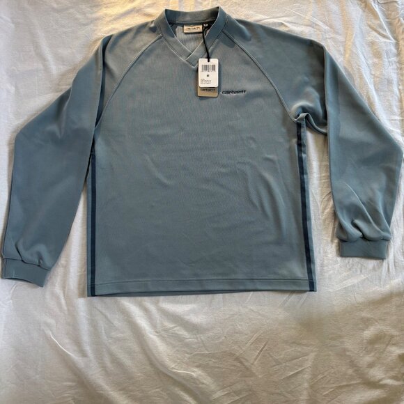 Brand New Carhartt Tracksuit Sweat Shirt (Dusty Ice bolan style code) - Picture 3 of 6